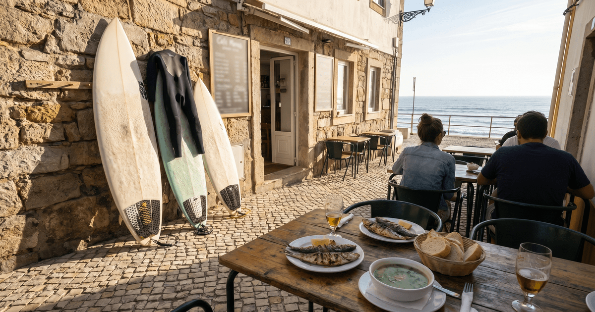 Where to Eat in Ericeira After Surf: Casual Food, Cafes and Bars